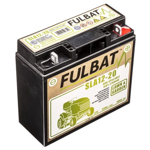 BATÉRIE FULBAT SLA 12V, SLA12-20, 20AH, PRAVÁ, 182X77X168
