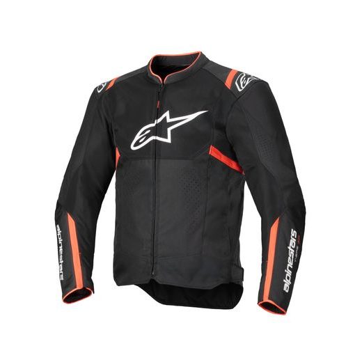 ALPINESTARS T-SPS AIR V2 – MOTOCYKLOVÁ BUNDA NA CESTNÚ JAZDU (ČIERNA/ČERVENÁ FLUO) 2025