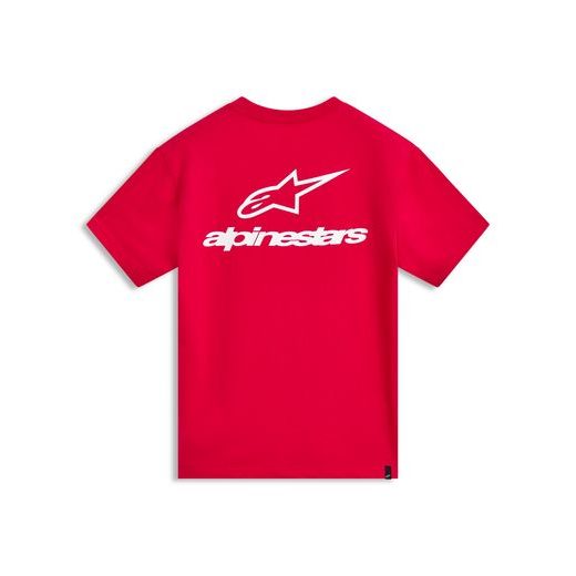 ALPINESTARS COMBO BACK CSF – VOĽNOČASOVÉ MOTO TRIČKO (ČERVENÁ/BIELA)