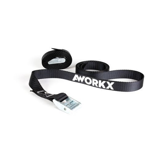 AWORKX SÚPRAVA UPEVŇOVACÍCH POPRUHOV 25 MM, ČIERNA, 2 KS, 170 CM – KTM VŠETKY MODELY VŠETKY ROČNÍKY; HUSQVARNA VŠETKY MODELY VŠETKY ROČNÍKY; GASGAS VŠETKY MODELY VŠETKY ROČNÍKY; HONDA VŠETKY MODELY VŠETKY ROČNÍKY; YAMAHA VŠETKY MODELY VŠETKY ROČNÍKY; KAWA