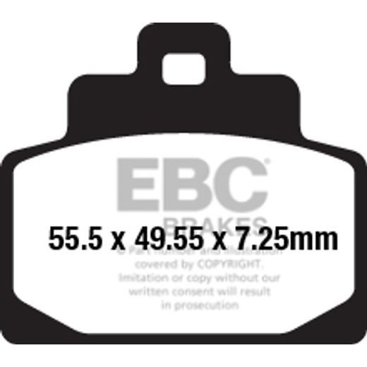 BRZDOVÉ OBLOŽENIE EBC SFA681