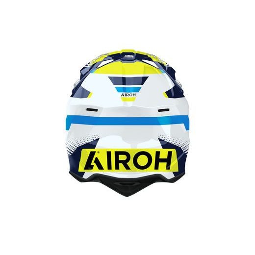 PRILBA WRAAAP VISION, AIROH (ŽLTO-MODRÁ LESKLÁ) 2026