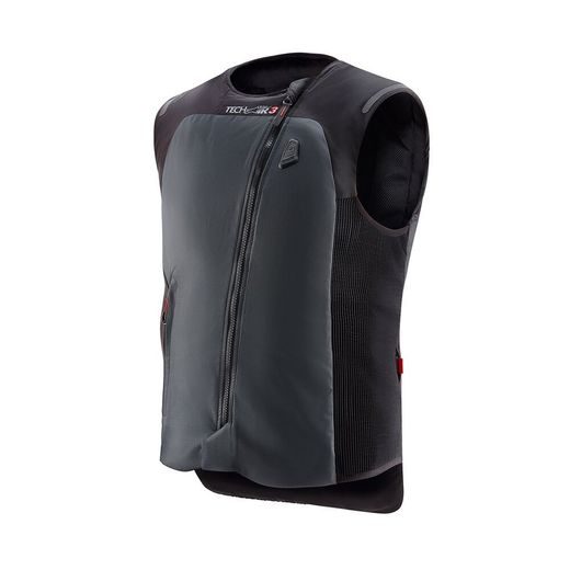 ALPINESTARS AIRBAGOVÁ VESTA TECH-AIR®3 SYSTÉM – AIRBAGOVÝ SYSTÉM NA MOTORKU (ČIERNA/TMAVO SIVÁ)
