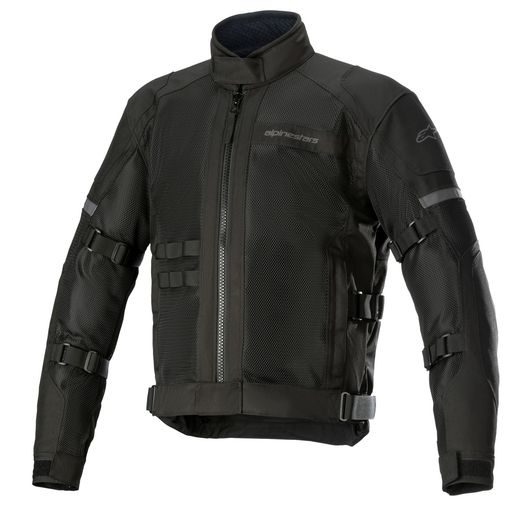 ALPINESTARS CROSSHILL WATERPROOF AIR – MOTOCYKLOVÁ BUNDA NA CESTNÚ JAZDU (ČIERNA/ČIERNA) 2024