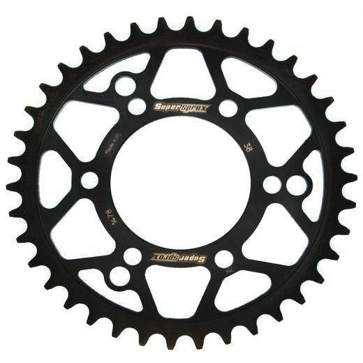 REŤAZOVÁ ROZETA SUPERSPROX RFE-1478:38-BLK ČIERNA 38 ZUBOV,520