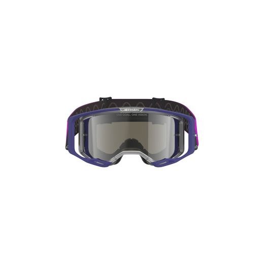 ALPINESTARS VISION 8 CORP – MOTOKROSOVÉ OKULIARE NA MX A ENDURO (FIALOVÁ/ČÍRA, ZRKADLOVÉ STRIEBORNÉ PLEXI) 2026