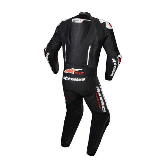 ALPINESTARS GP-R7 – MOTOCYKLOVÁ KOMBINÉZA (ČIERNA/BIELA/ČERVENÁ FLUO) 2025