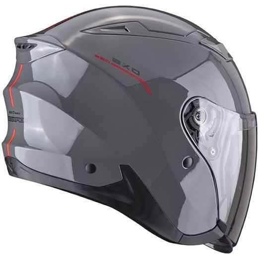 SCORPION PRILBA NA MOTOCYKEL EXO-230 SR, ANTRACITOVÁ/ČERVENÁ
