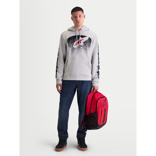 ALPINESTARS OBSESSED HOODIE – VOĽNOČASOVÁ MOTO MIKINA (SIVÁ)