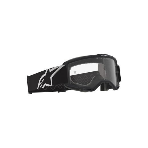 ALPINESTARS VISION OTG – MOTOKROSOVÉ OKULIARE NA MX A ENDURO (ČIERNA/BIELA, ČÍRE PLEXI) 2026