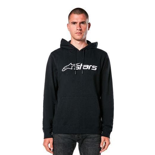 ALPINESTARS BLAZE 2.0 – VOĽNOČASOVÁ MOTO MIKINA (ČIERNA/BIELA)
