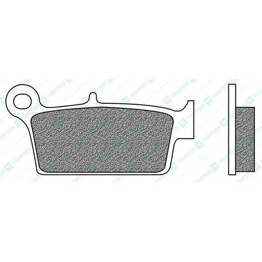 BRZDOVÉ DOŠTIČKY, NEWFREN (ZMES OFF ROAD DIRT SINTERED) 2 KS V BALENÍ