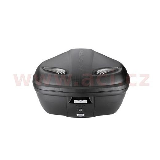 MONOLOCK TOPCASE - 47L, KAPPA (ČIERNY, DYMOVÉ ODRAZKY, KOMPOZIT)