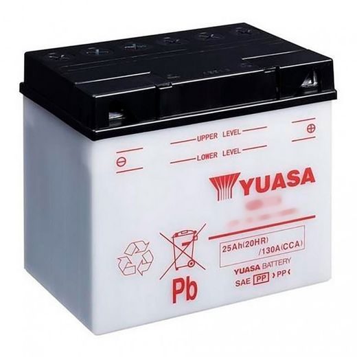 YUMICRON BATTERY WITH ACID YUASA YB14-B2