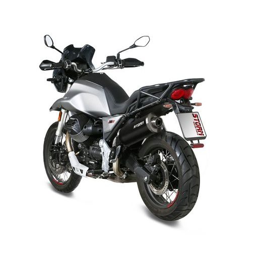 KONCOVKA VÝFUKU STORM OVAL M.013.LX2B ČIERNA NEREZOVÁ OCEĽ