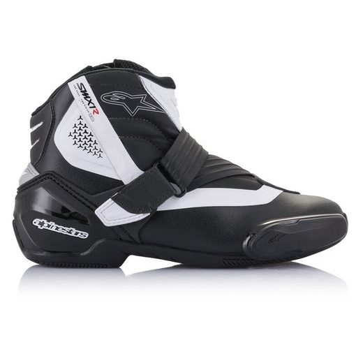 TOPÁNKY SMX-1 R 2022, ALPINESTARS (ČERNÁ/BÍLÁ)