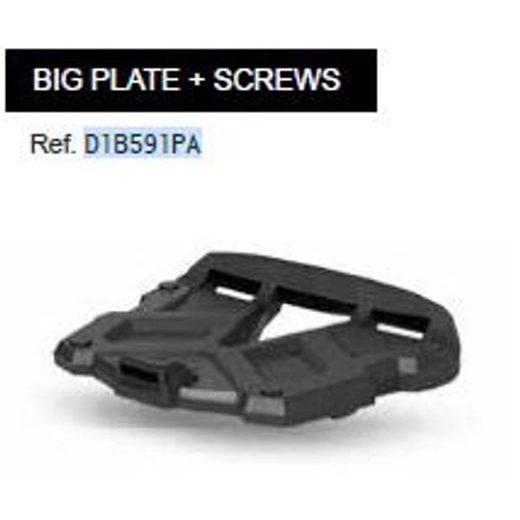 VRCHNÝ KUFOR ŠTANDARDNÁ PLATŇA SHAD TERRA D1B591PA ČIERNA