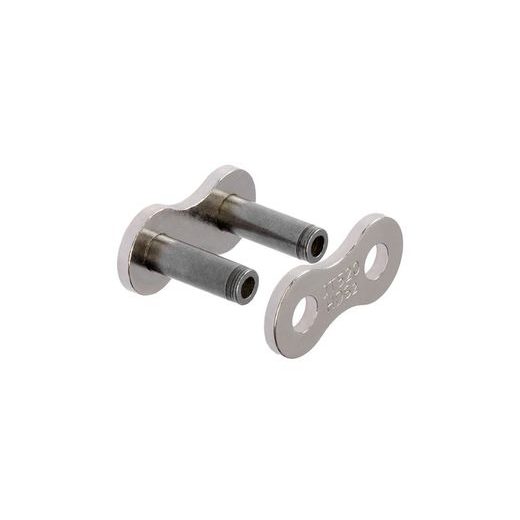 SPOJKA REŤAZE 520HDS2, JT CHAINS (FARBA STRIEBORNÁ, NITOVACIE, TYP RIVET)