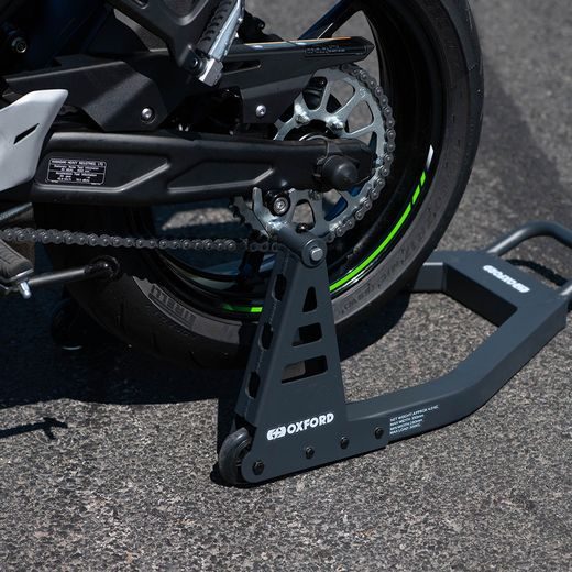 STOJAN NA MOTOCYKEL HLINÍKOVÝ ZERO-G LITE ZADNÉ, OXFORD