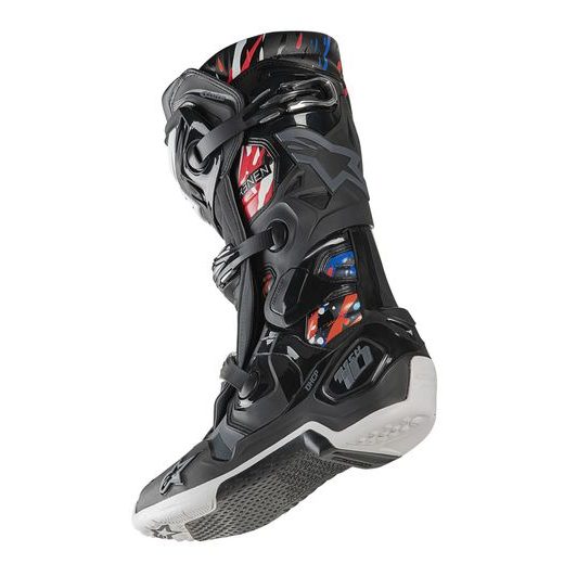 TOPÁNKY TECH 10 2023 LIMITOVANÁ EDÍCIA RENEN, ALPINESTARS (ČERNÁ/ŠEDÁ/BÍLÁ/MULTICOLOR)