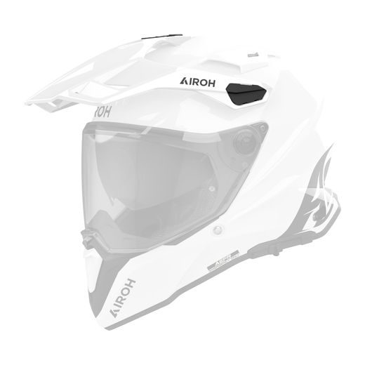 KŠILT PRO PŘILBU COMMANDER 2, AIROH (COLOR - BÍLÝ LESKLÝ)