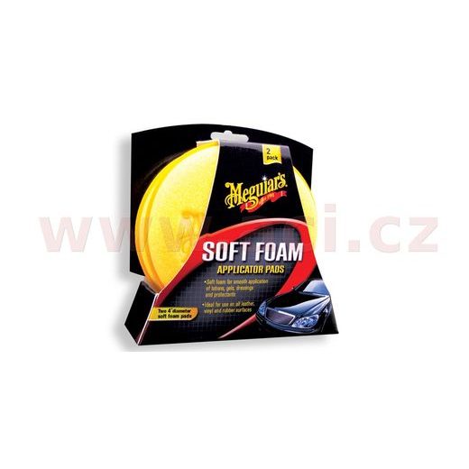 MEGUIARS SOFT FOAM APPLICATOR PADS - PĚNOVÉ APLIKÁTORY (2 KS)