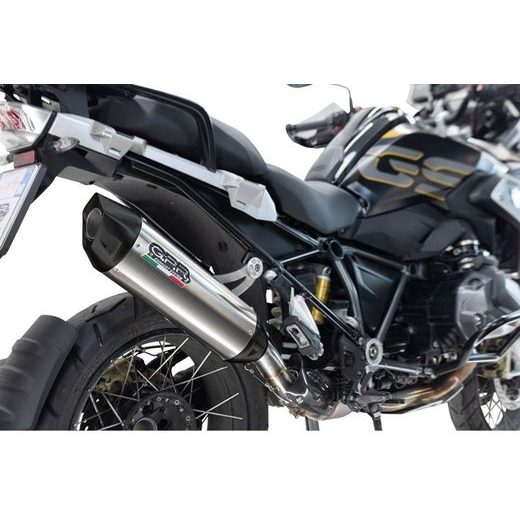 KONCOVKA VÝFUKU SLIP-ON GPR FURORE-X TITANIO E4.BM.99.FUXTIT BRUSHED TITANIUM INCLUDING REMOVABLE DB KILLER AND LINK PIPE