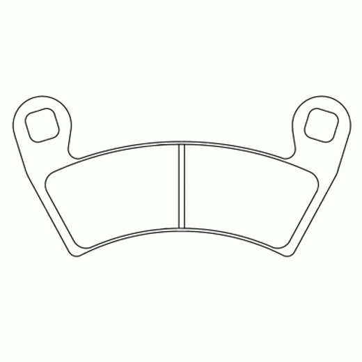 BRZDOVÉ OBLOŽENIE CL BRAKES 1229 ATV1