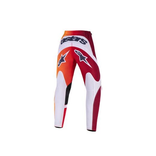 ALPINESTARS FLUID PORTL YOUTH – DETSKÉ MOTOKROSOVÉ NOHAVICE NA MX A ENDURO (ČERVENÁ/ORANŽOVÁ/SVETLO SIVÁ) 2026