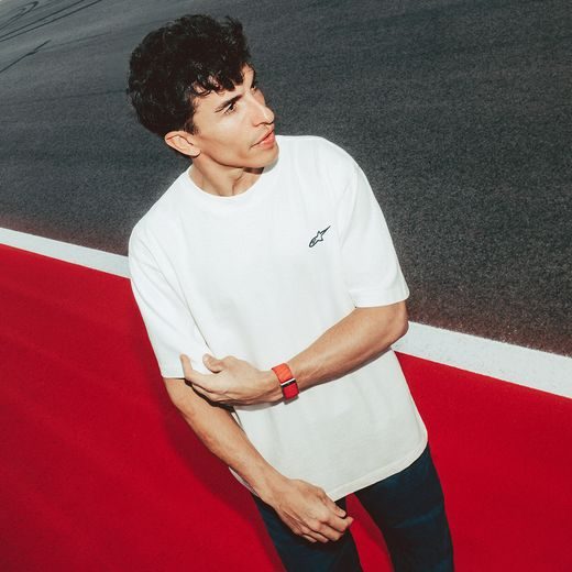 ALPINESTARS MANDATE OVERSIZED CSF – VOĽNOČASOVÉ MOTO TRIČKO (SIVÁ)
