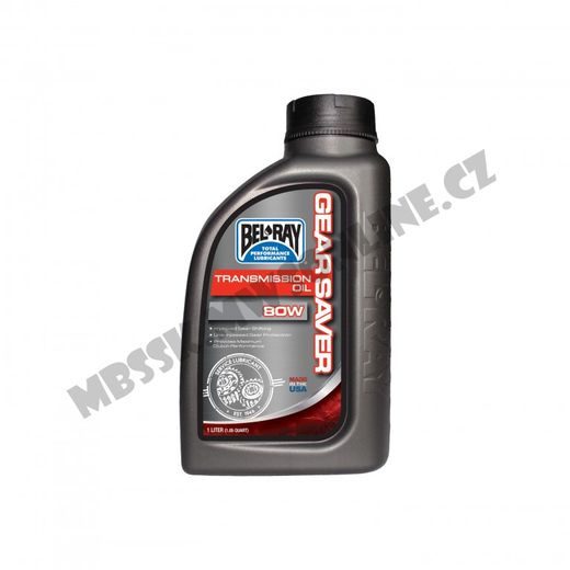 PREVODOVÝ OLEJ BEL-RAY GEAR SAVER TRANSMISSION OIL OIL 80W 1 L