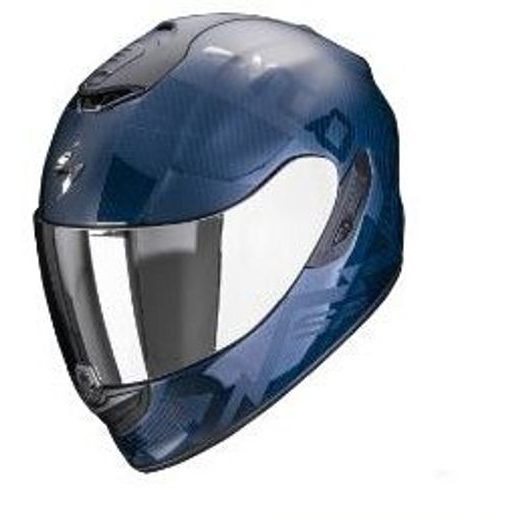 SCORPION PRILBA NA MOTOCYKEL EXO-1400 EVO CARBON AIR CEBERBO, MODRÁ MATNÁ