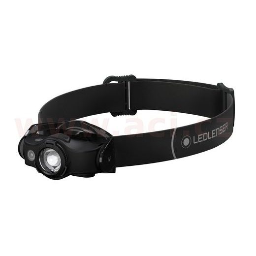 LED LENSER MH4 - OUTDOOROVÁ DOBÍJACÍ ČELOVKA ČIERNO-ČIERNA, DOSVIT 180 M, ZÁRUKA 7 ROKOV