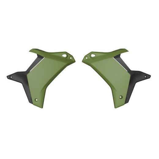 SPOILERY CHLADIČE YAMAHA TENERE, RTECH (ZELENÁ NAVY,ČIERNA, PÁR)
