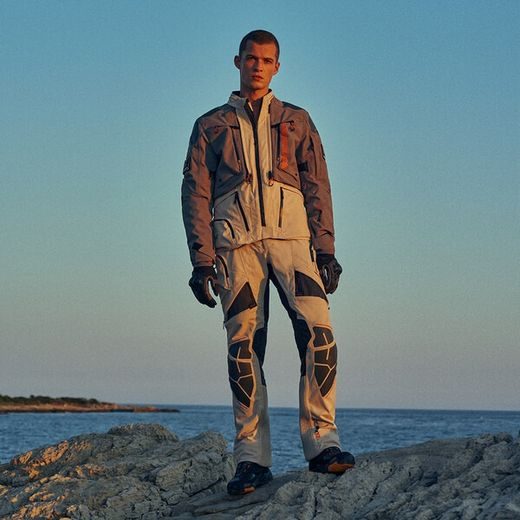 BUNDA AMT-10R DRYSTAR XF, ALPINESTARS (PÍSKOVÁ/ČERNÁ/ORANŽOVÁ) 2023