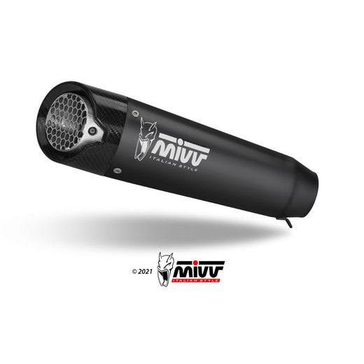 KONCOVKA VÝFUKU MIVV X-M5 KT.020.LC5B ČIERNA