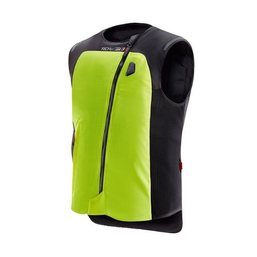 ALPINESTARS AIRBAGOVÁ VESTA TECH-AIR®3 SYSTÉM – AIRBAGOVÝ SYSTÉM NA MOTORKU (ŽLTÁ FLUO/ČIERNA)