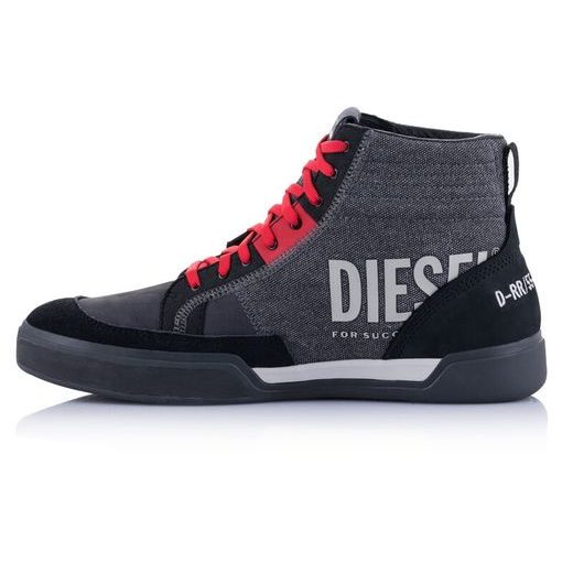 BOTY AKIO KOLEKCE DIESEL JEANS, ALPINESTARS (ČERNÁ/ŠEDÁ/ČERVENÁ) 2023