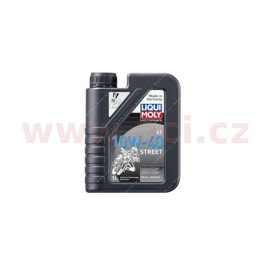 LIQUI MOLY MOTORBIKE 4T 10W40 STREET, POLOSYNTETICKÝ MOTOROVÝ OLEJ 1 L