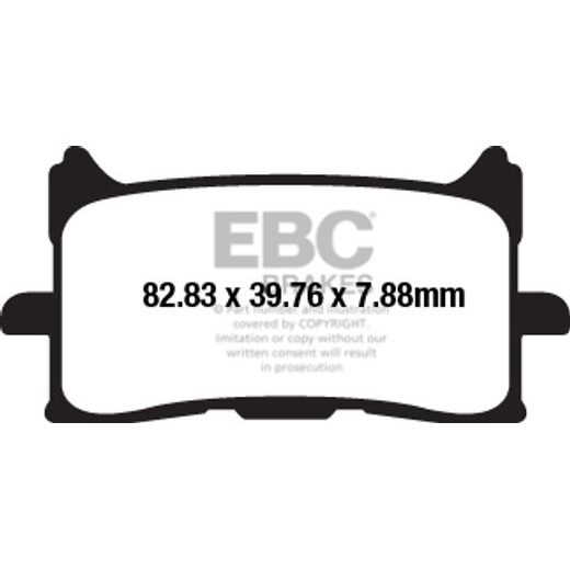 BRZDOVÉ OBLOŽENIE EBC FA679HH