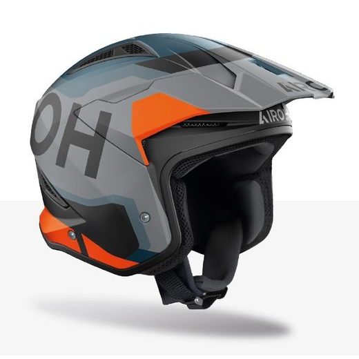 PŘILBA TRR 2 JUPITER, AIROH (ORANŽOVÁ MATNÁ) 2025