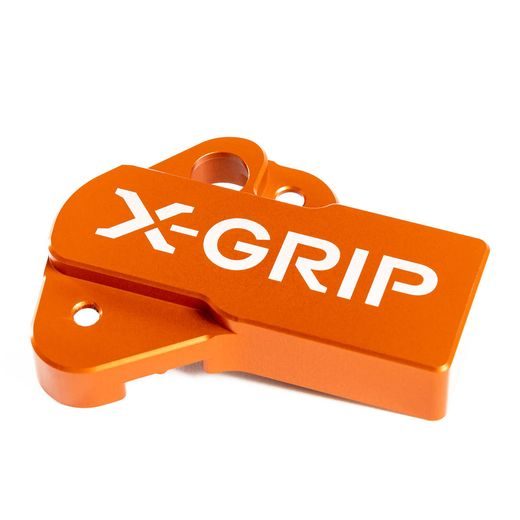 X-GRIP – CHRÁNIČ SNÍMAČA ŠKRTIACEJ KLAPKY V2, ORANŽOVÝ – GASGAS EC 250 (2021–2023) A ĎALŠIE