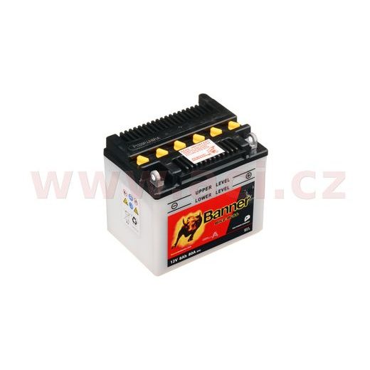 BATÉRIA 12 V, YB7C-A, 8AH, 80A, BANNER BIKE BULL 130X90X114