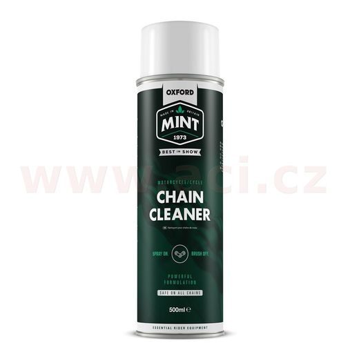 MINT MOTO SADA ČISTIČE A MAZIVA NA ŘETĚZY VČ. KARTÁČE (2X SPREJ O OBJEMU 250 ML)