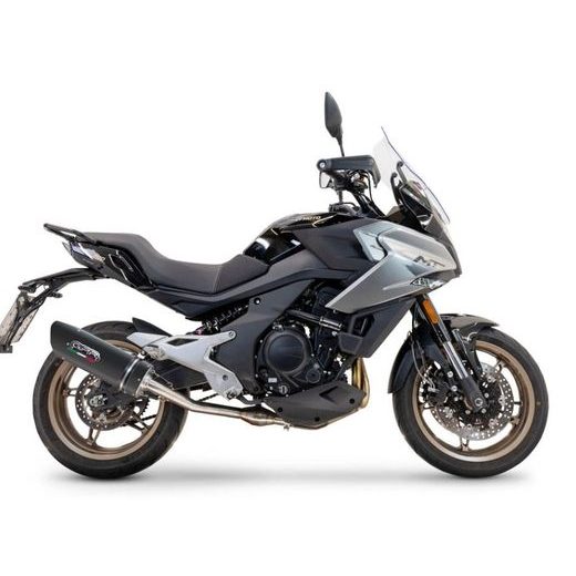 KONCOVKA VÝFUKU SLIP-ON GPR ROAD-STRADA CF.4.1.CAT.FUNE MATTE BLACK INCLUDING REMOVABLE DB KILLER AND CATALYST