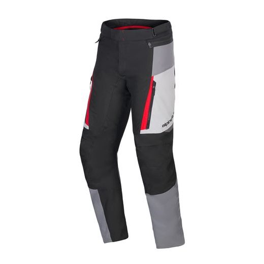 ALPINESTARS ST-1 WATERPROOF HONDA KOLEKCIA – MOTOCYKLOVÉ NOHAVICE NA CESTNÚ JAZDU (SIVÁ/TMAVO SIVÁ/ČIERNA/ČERVENÁ) 2025