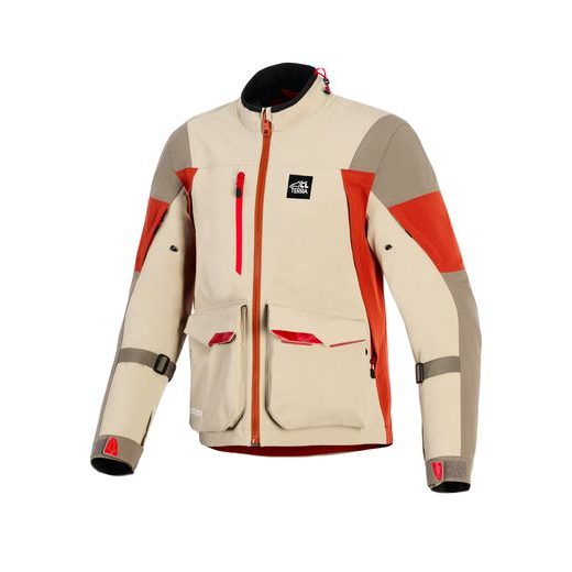 ALPINESTARS MAXDURA DRYSTAR XF – MOTOCYKLOVÁ BUNDA NA CESTNÚ JAZDU (HNEDÁ/ORANŽOVÁ) 2026
