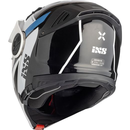 FLIP-UP HELMET IXS VENTURE 1.0 X15903 BLACK-WHITE-ANTHRACITE XL