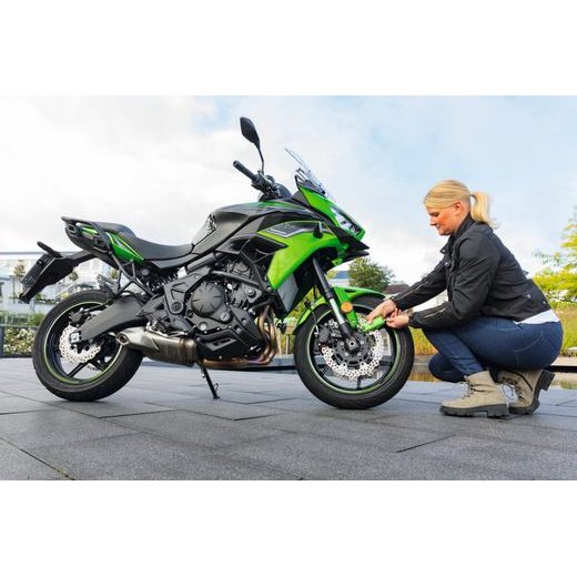 ZÁMOK NA KOTOUČOVOU BRZDU GRANIT DETECTO XPLUS 2.0 (PRIEMER STRMEŇA 13 MM), ABUS (ZELENÝ)