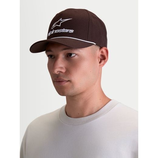 ALPINESTARS COMBO LOGO SNAPBACK – VOĽNOČASOVÁ ŠILTOVKA (HNEDÁ)